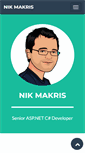 Mobile Screenshot of nikmakris.com